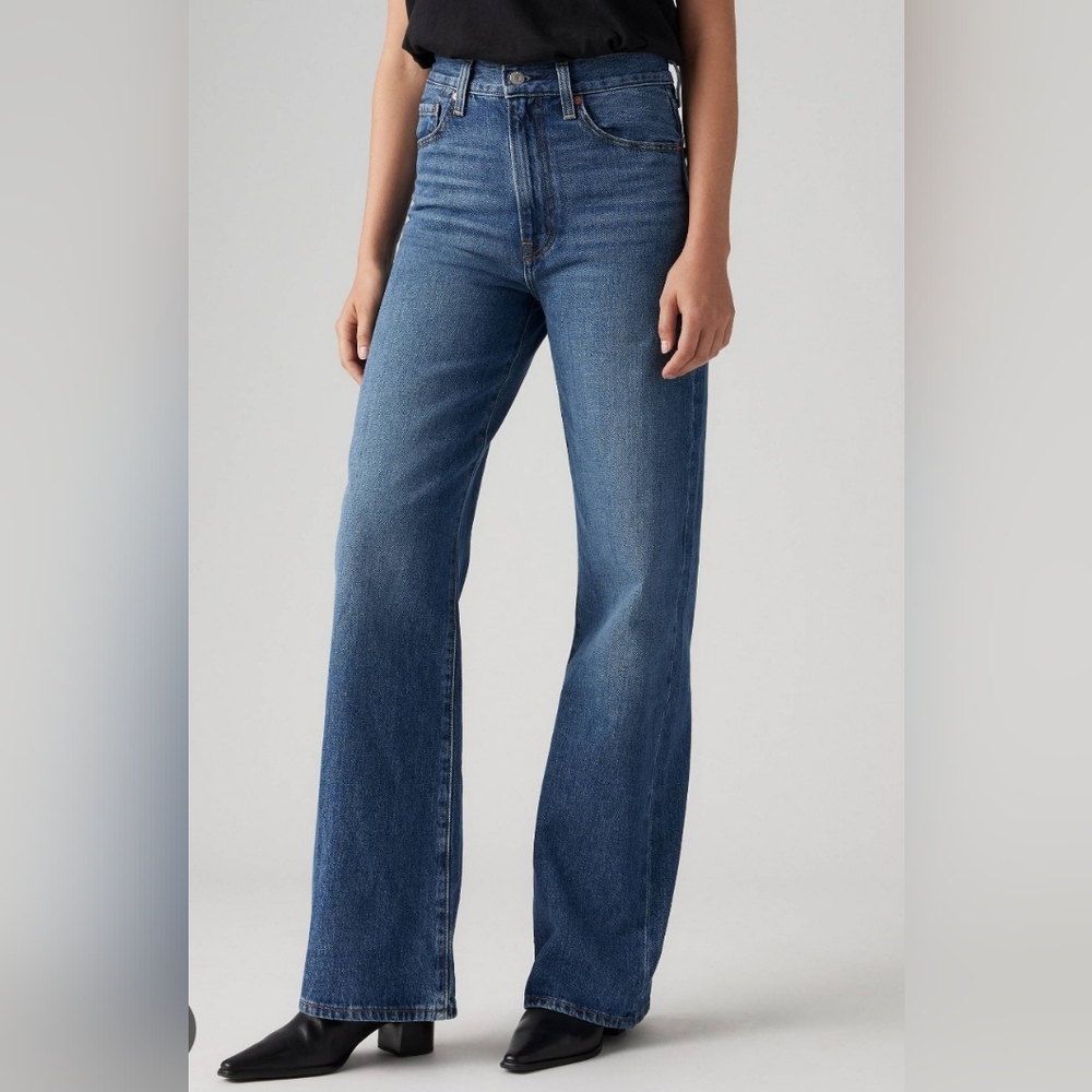 Levi's Women's Ribcage Wide Leg Jeans